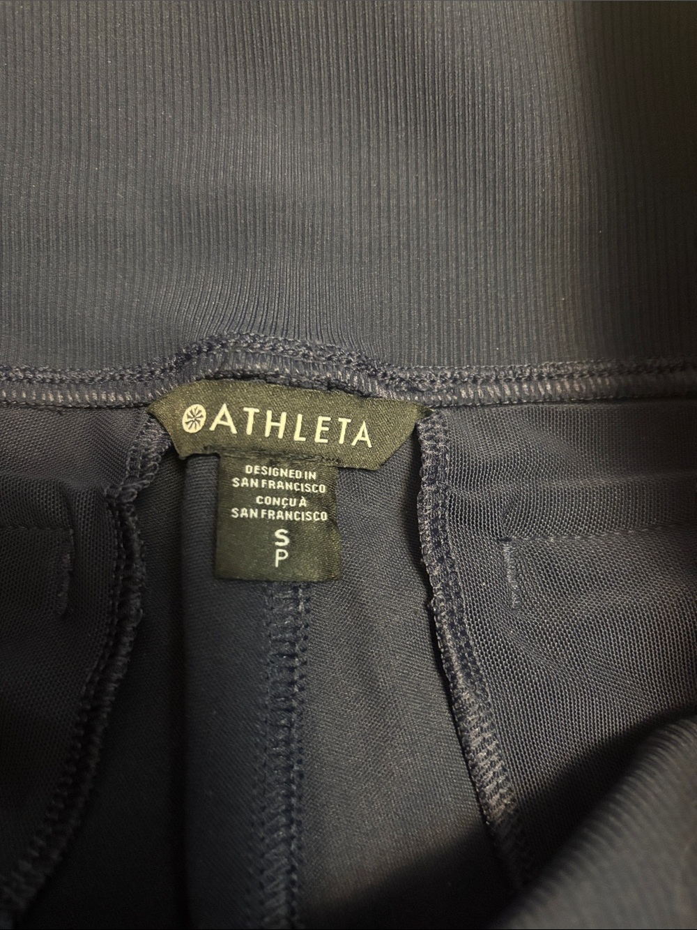 NWT Athleta Navy Venice Joggers - Picture 5 of 5
